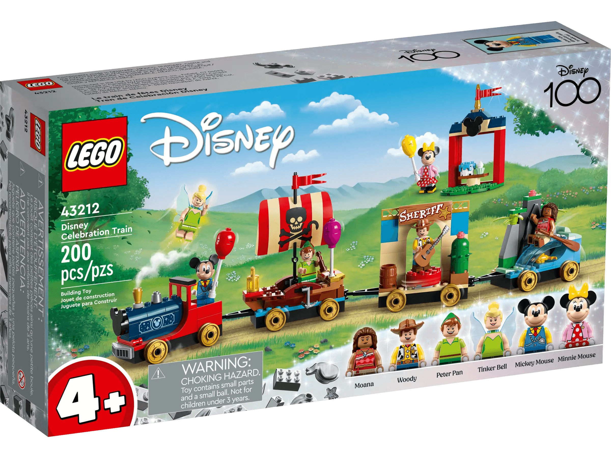 LEGO 43212 Disney Celebration Train Building Kit