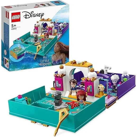 Offering educational value LEGOLego 43213 The Little Mermaid Story Book