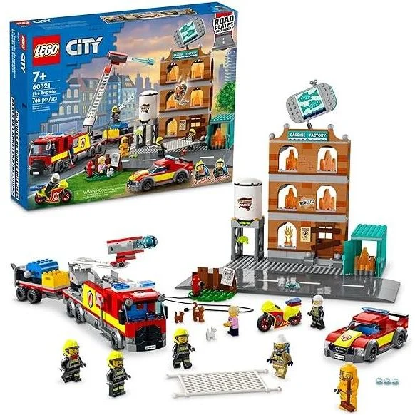 Encouraging resourcefulness LEGOLego 60321 Fire Brigade