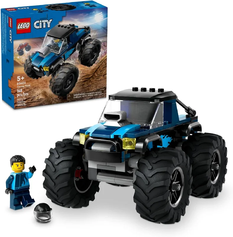 Promoting emotional regulation LEGO60402 Blue Monster Truck LEGO