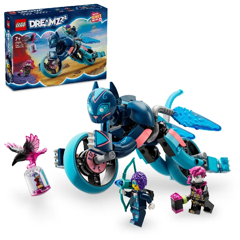 Promoting emotional regulation LEGOLEGO 71479 DREAMZzz Zoey's Cat Motorcycle