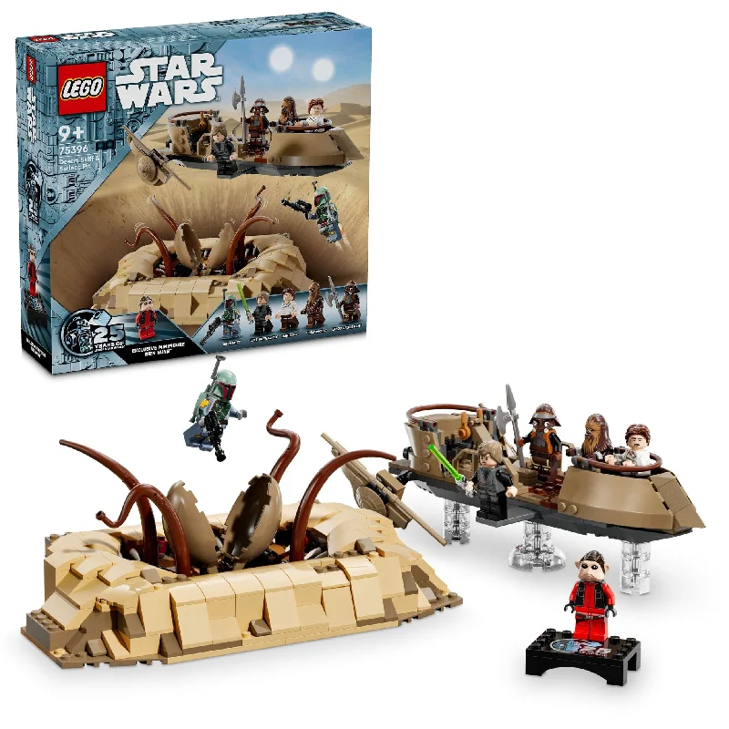 Encouraging hand-eye coordination LEGOLEGO 75396 Star Wars Desert Skiff & Sarlacc Pit