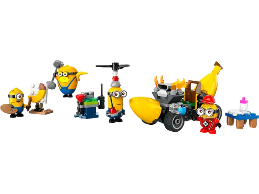 LEGO 75580 Despicable Me 4 Minions And Banana Car