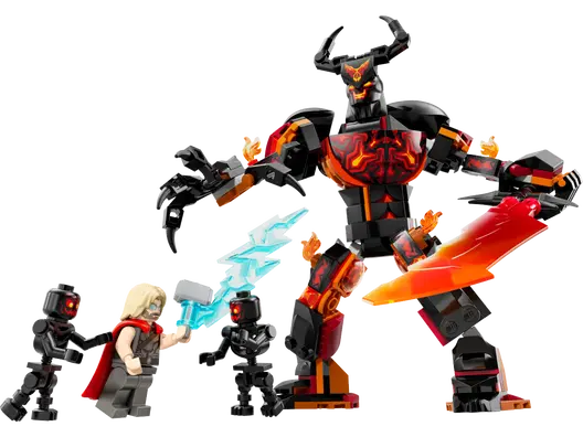 LEGO 76289 Marvel Super Heroes Thor Vs. Surtur Construction Figure