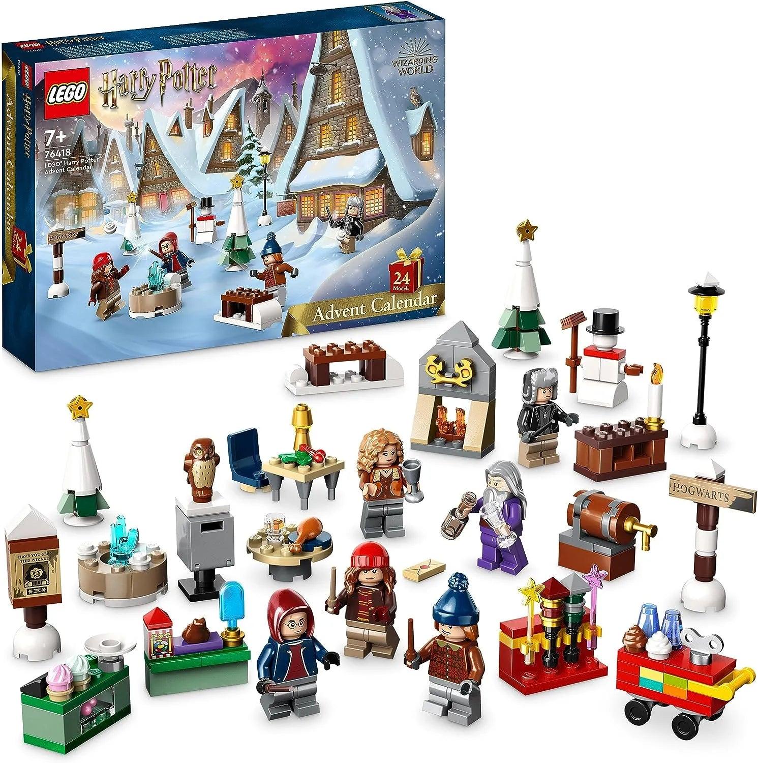 Precisely scaled LEGO miniaturesLEGO HARRY POTTER 76418 Advent Calendar 2023