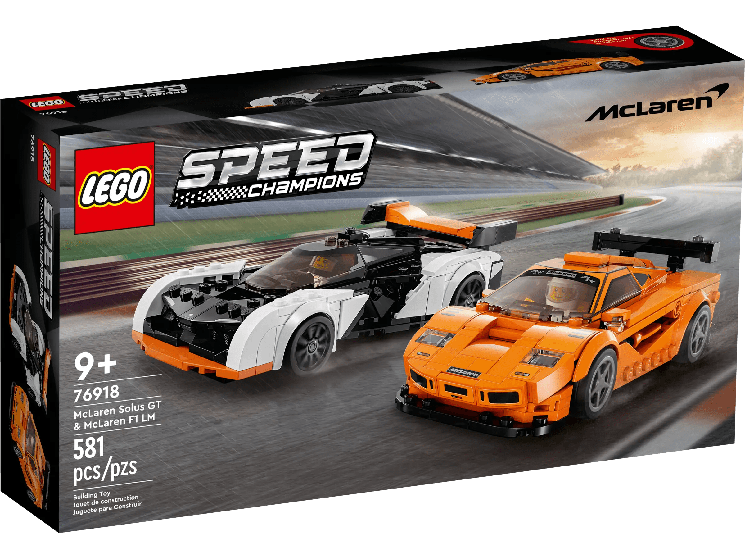 Inspiring problem-solving LEGO challengesLEGO 76918 Speed Champions McLaren Solus GT & McLaren F1 LM Inspiring problem-solving LEGO challengesLEGO 76918 Speed Champions McLaren Solus GT & McLaren F1 LM
