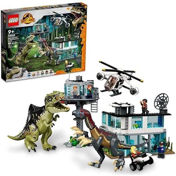 Promoting social skills LEGO playLego 76949 Giganotosaurus Dino Attack
