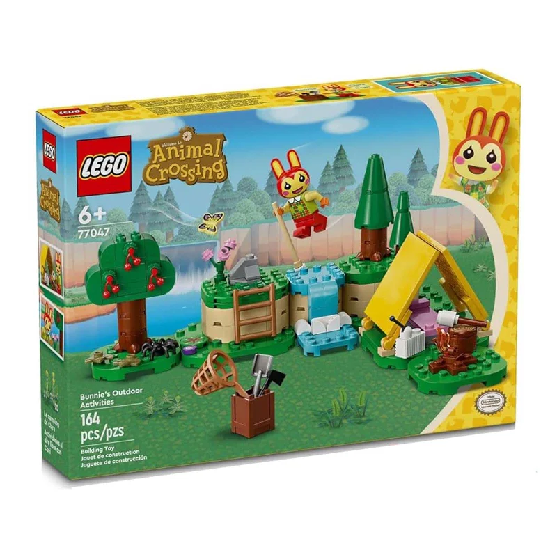 LEGO® Animal Crossing Bunnie's Outdoor Activities Building Set 77047