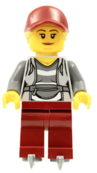 LEGO Betty Playing Hockey Minifigure 60303