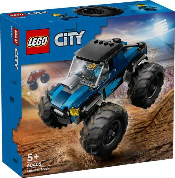 Endlessly customizable LEGO setsLego City 60402 Blue Monster Truck