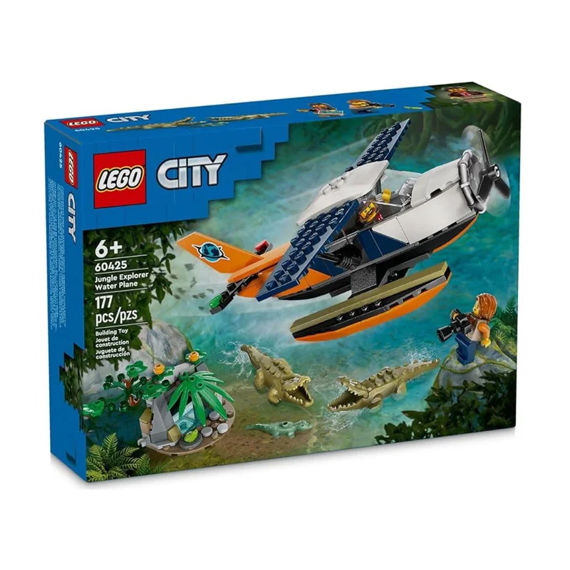 LEGO® City Jungle Explorer Water Plane Building Set 60425