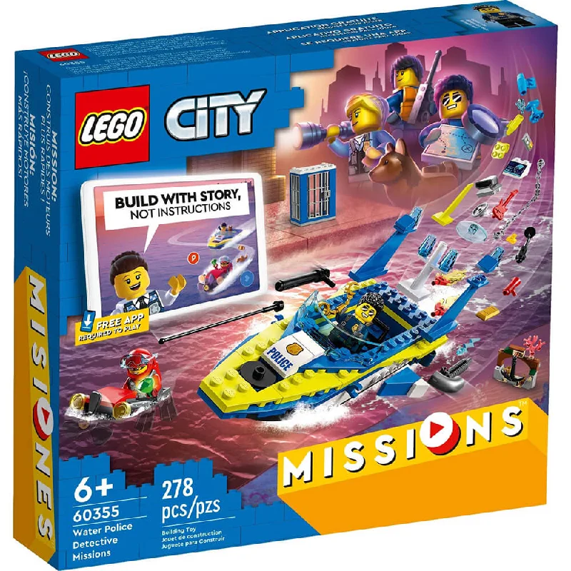 Encouraging hand-eye coordination LEGOLEGO® City Water Police Detective Missions 60355 Building Kit (278 Pieces) Encouraging hand-eye coordination LEGOLEGO® City Water Police Detective Missions 60355 Building Kit (278 Pieces)