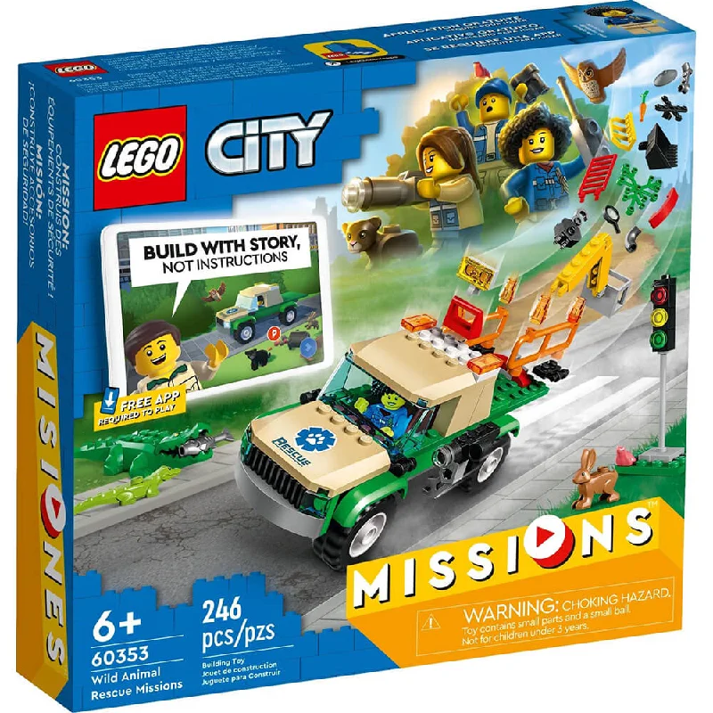 Promoting empathy and understanding LEGOLEGO® City Wild Animal Rescue Missions 60353 Building Kit (246 Pieces) Promoting empathy and understanding LEGOLEGO® City Wild Animal Rescue Missions 60353 Building Kit (246 Pieces)