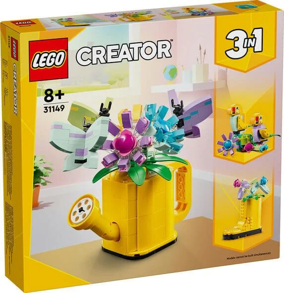 Inspiring problem-solving LEGO challengesLego Creator 3in1 31149 Flowers in Watering Can Inspiring problem-solving LEGO challengesLego Creator 3in1 31149 Flowers in Watering Can