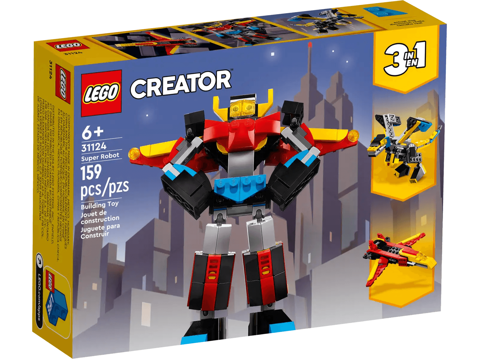 LEGO CREATOR 3in1 Super Robot 31124