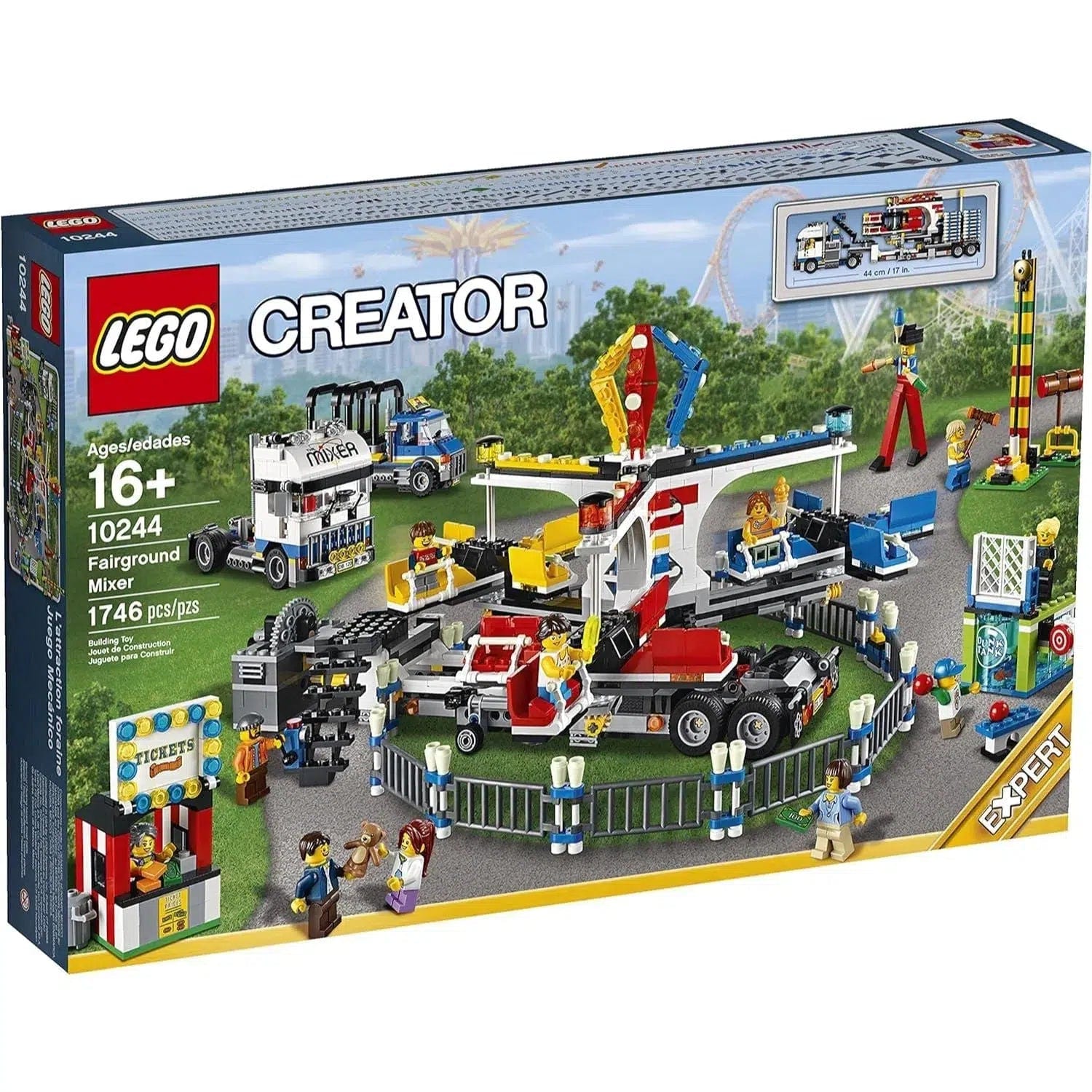 Family-friendly LEGO experiencesLEGO [Creator Expert] - Fairground Mixer (10244)