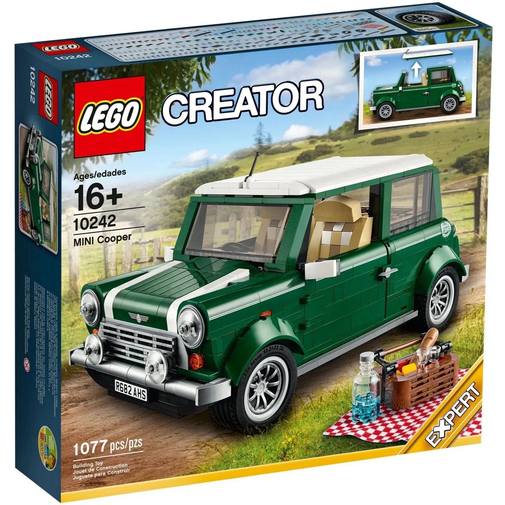Enhancing cognitive development LEGOLEGO [Creator Expert] - Mini Cooper MK VII (10242)