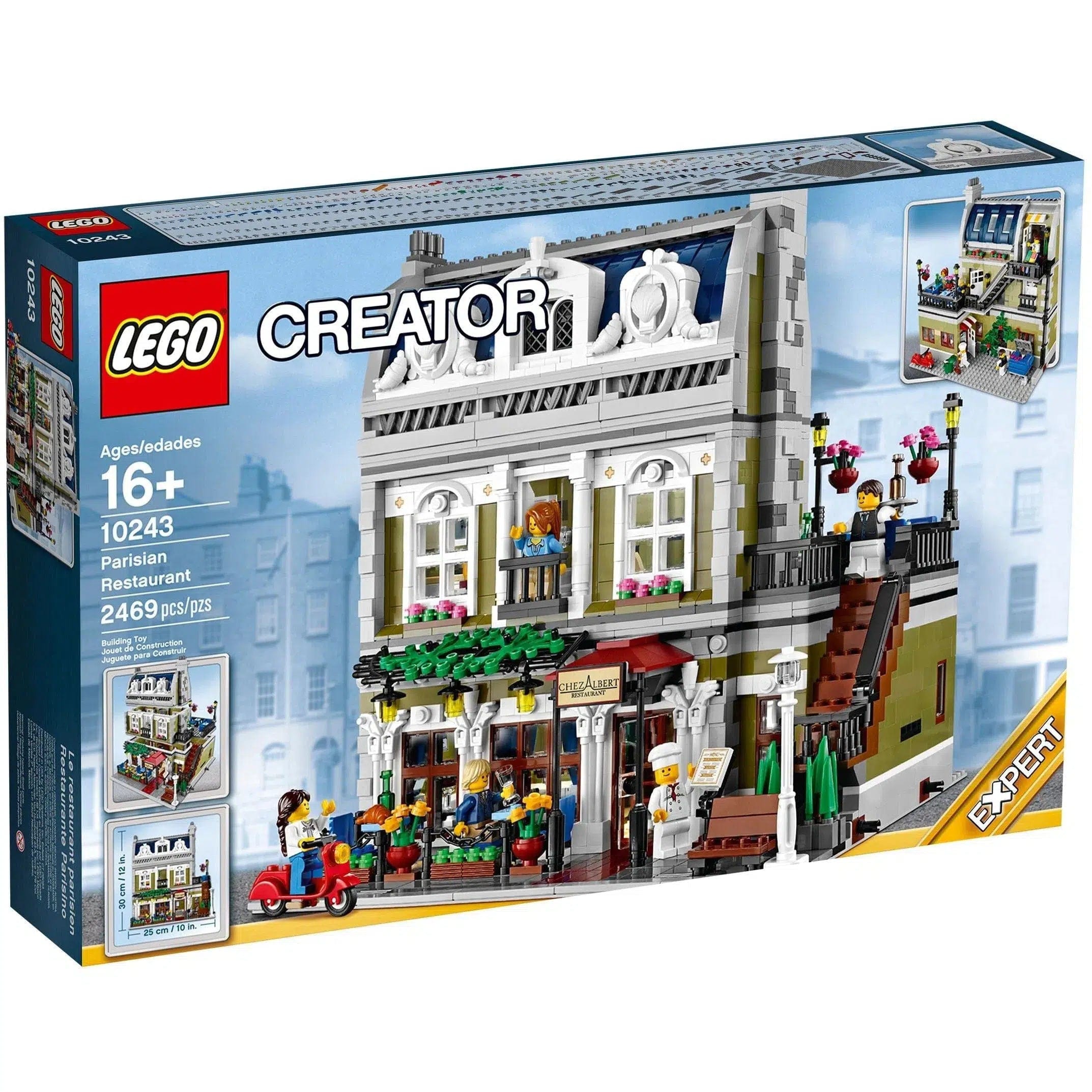 Gender-neutral LEGO toysLEGO [Creator Expert] - Parisian Restaurant (10243)