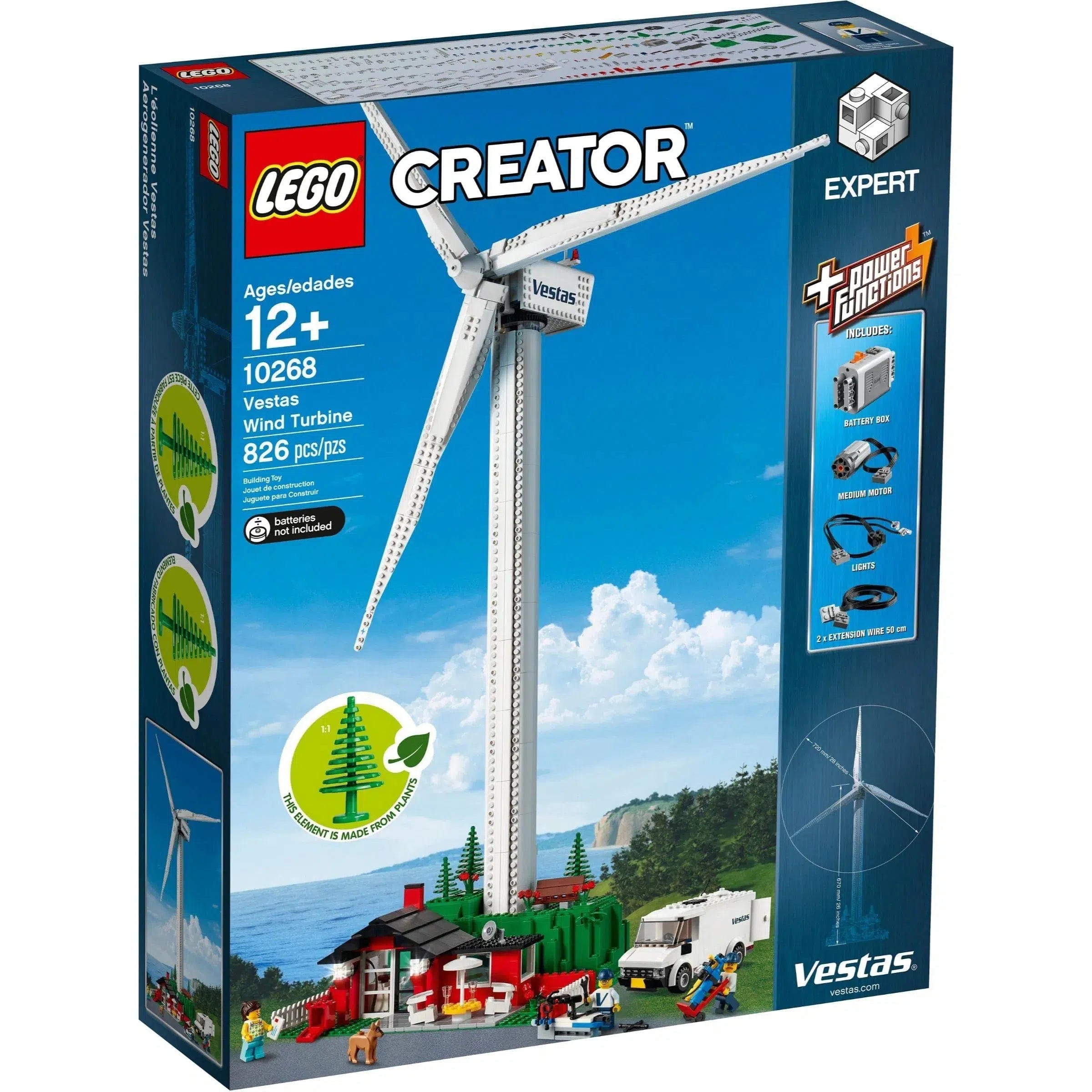 Inspiring problem-solving LEGO challengesLEGO [Creator Expert] - Vestas Wind Turbine (10268)
