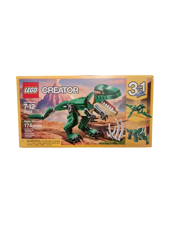 Endlessly replayable LEGO scenariosLego Creator - Mighty Dinosaurs