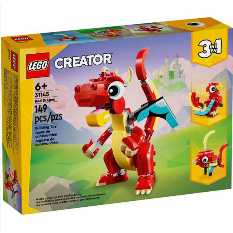 LEGO® Creator Red Dragon Building Set 31145