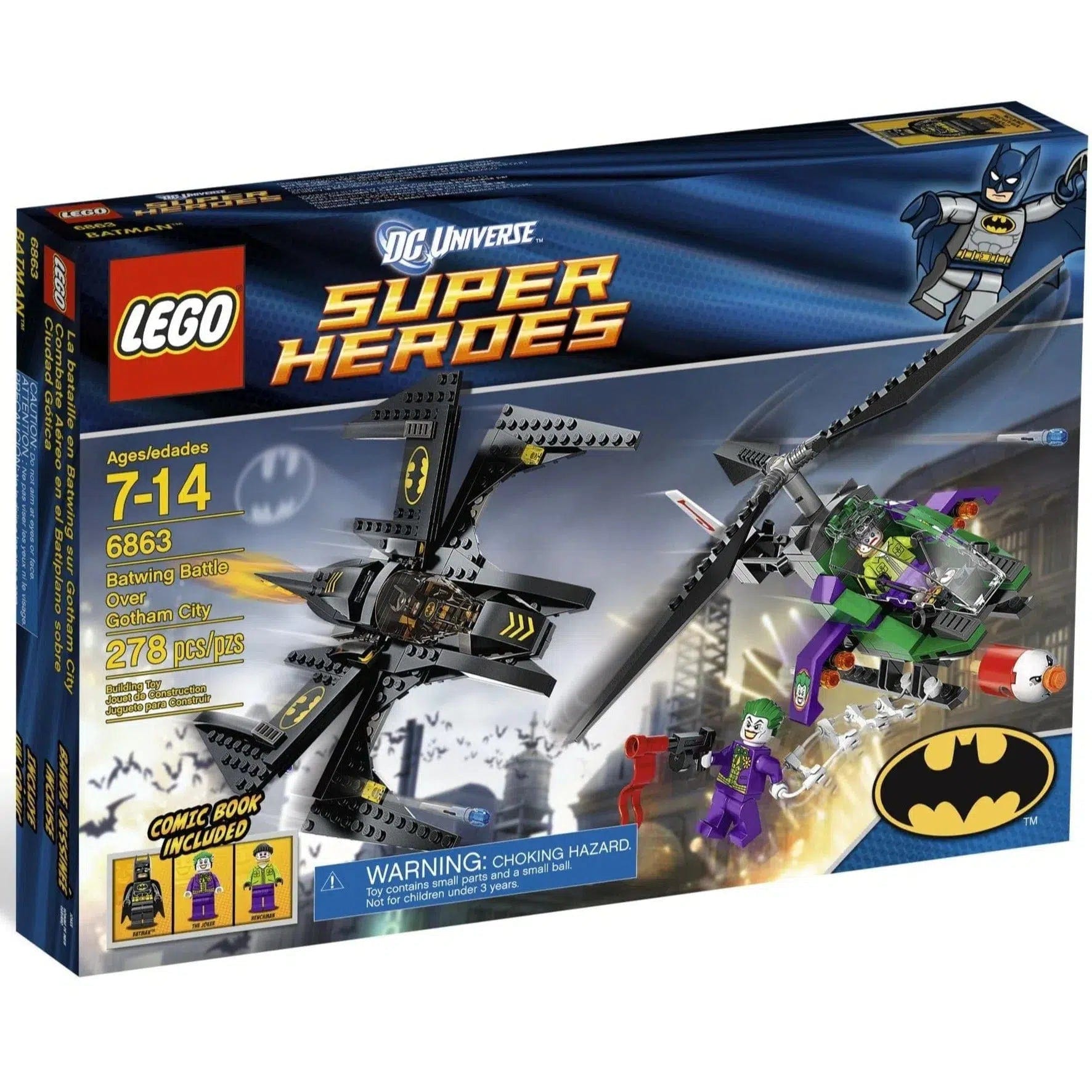 Promoting emotional regulation LEGOLEGO [DC Comics Super Heroes] - Batwing Battle Over Gotham City (6863)