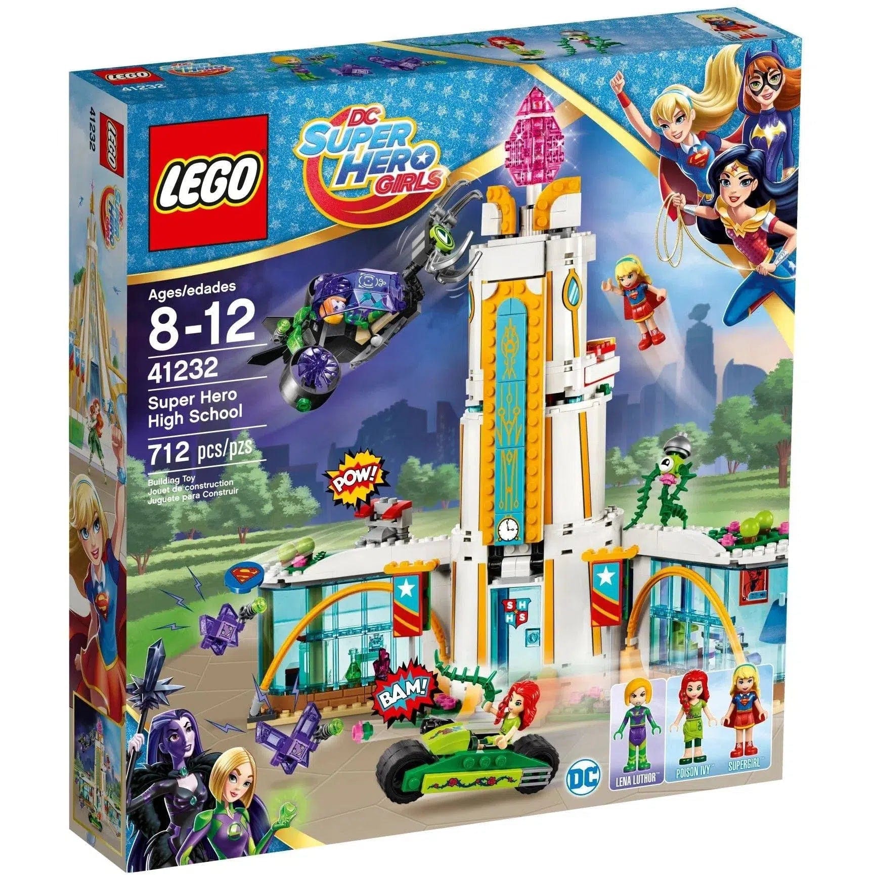 Seamlessly fitting LEGO connectionsLEGO [DC Super Hero Girls] - Super Hero High School (41232)