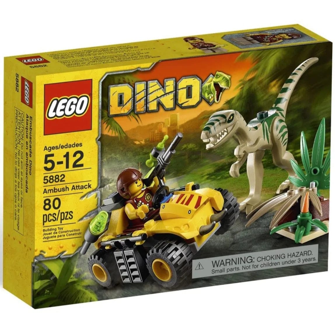 Inspiring problem-solving LEGO challengesLEGO [Dino] - Ambush Attack (5882)