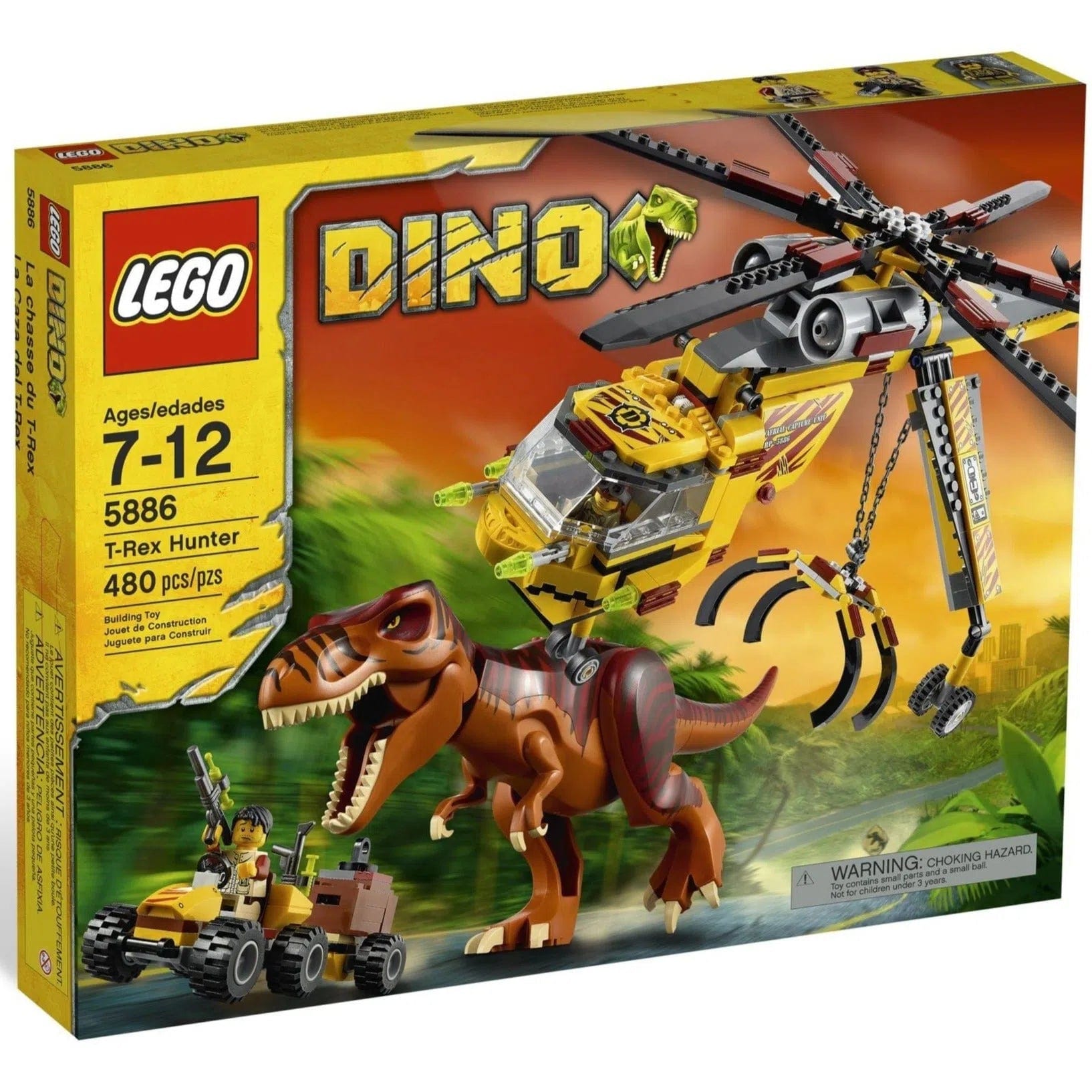 Endlessly customizable LEGO setsLEGO [Dino] - T-Rex Hunter (5886)