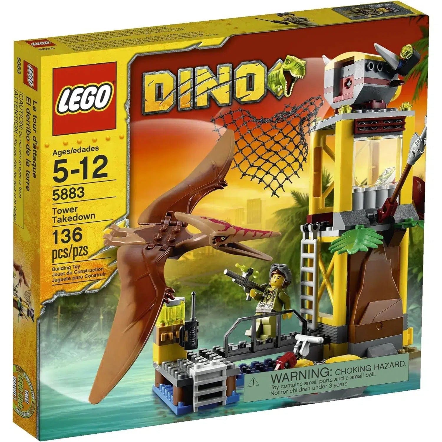 Skill-building LEGO activitiesLEGO [Dino] - Tower Takedown (5883)