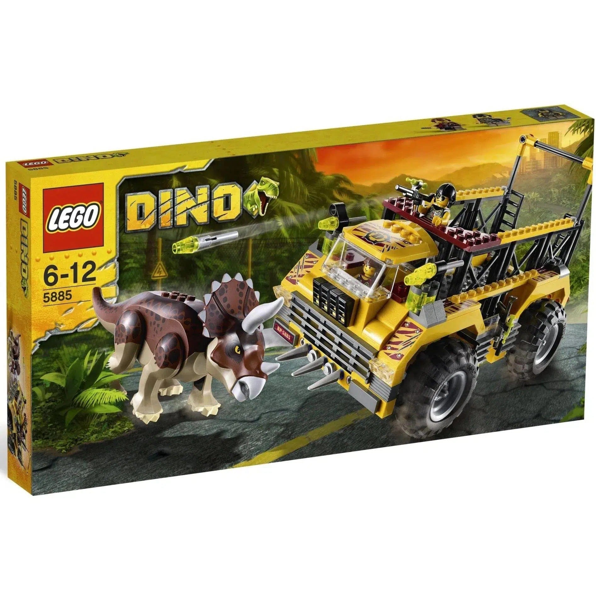 Fun-filled LEGO adventuresLEGO [Dino] - Triceratops Trapper (5885)