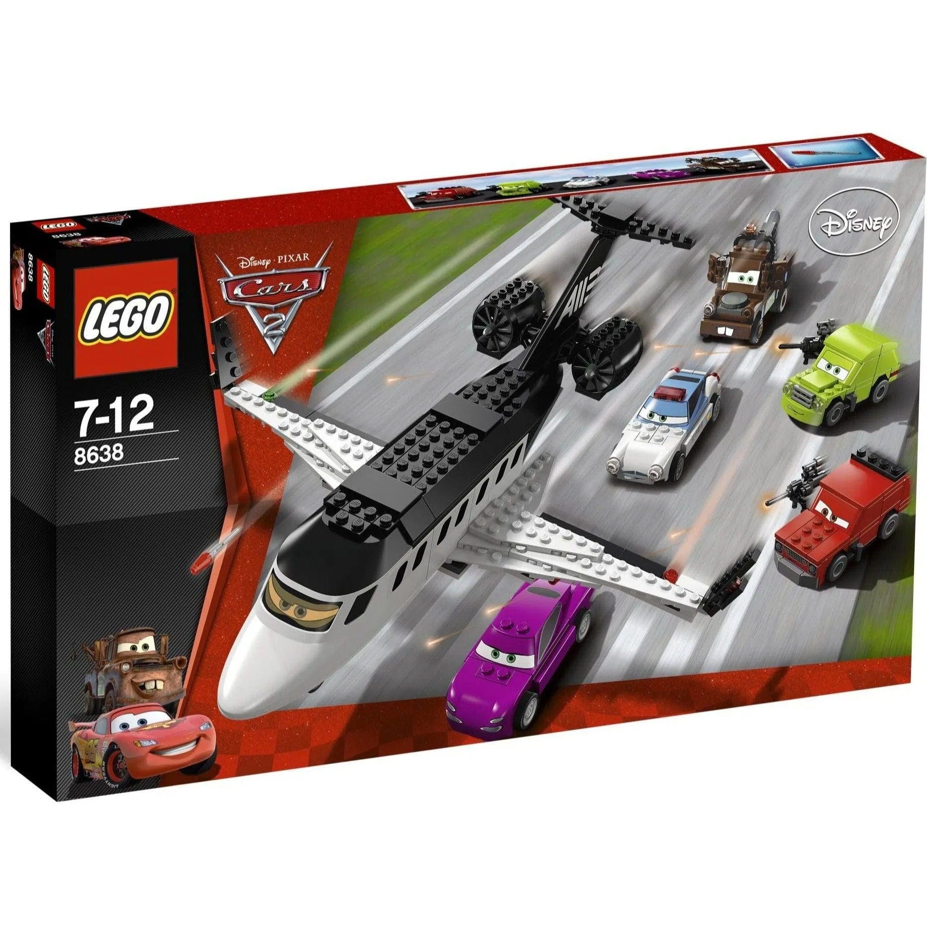 Stress-relieving LEGO buildingLEGO [Disney: Cars 2] - Spy Jet Escape (8638)