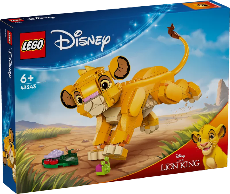 Precisely scaled LEGO miniaturesLEGO Disney Classic Simba the Lion King Cub 43243