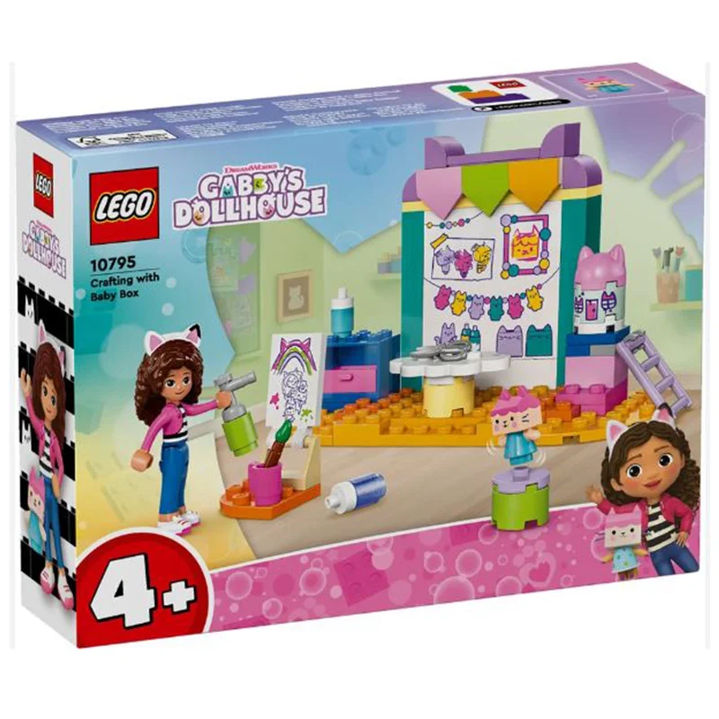 LEGO® DreamWorks Gabby's Dollhouse Crafting With Baby Box Building Set 10795