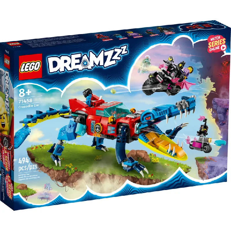 Encouraging exploration and discovery LEGOLEGO® DREAMZzz™ Crocodile Car 71458 Building Toy Set for Kids (494 Pieces) Encouraging exploration and discovery LEGOLEGO® DREAMZzz™ Crocodile Car 71458 Building Toy Set for Kids (494 Pieces)