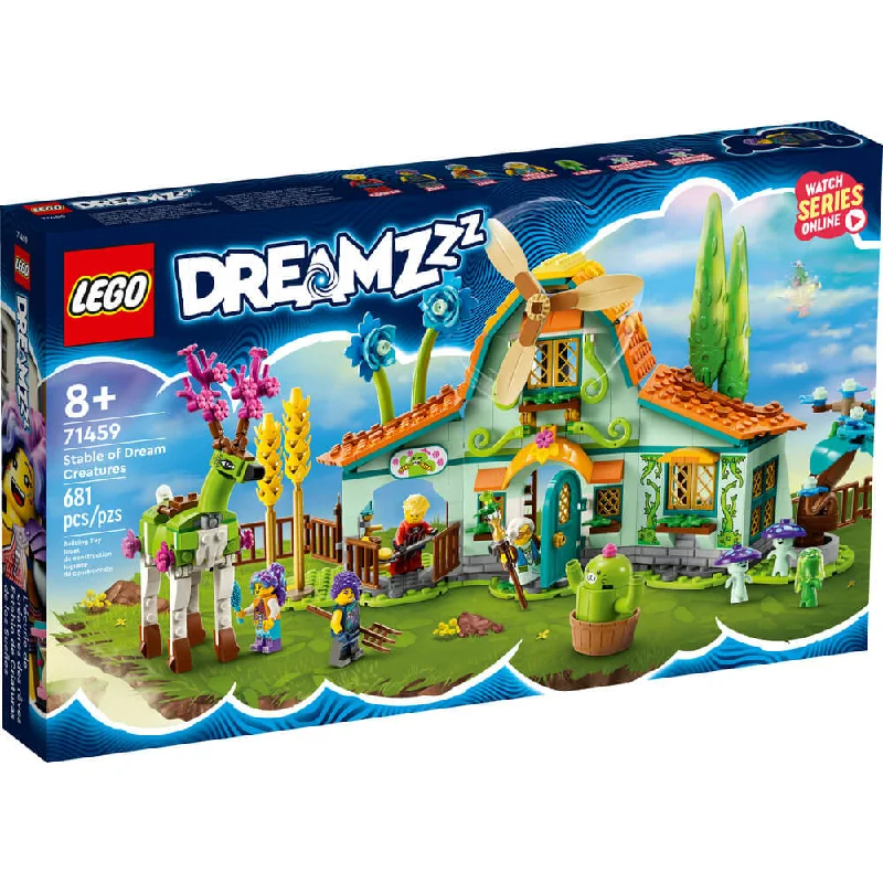 Adorable and charming LEGO charactersLEGO® DREAMZzz™ Stable of Dream Creatures 71459 Building Toy Set (681 Pieces) Adorable and charming LEGO charactersLEGO® DREAMZzz™ Stable of Dream Creatures 71459 Building Toy Set (681 Pieces)