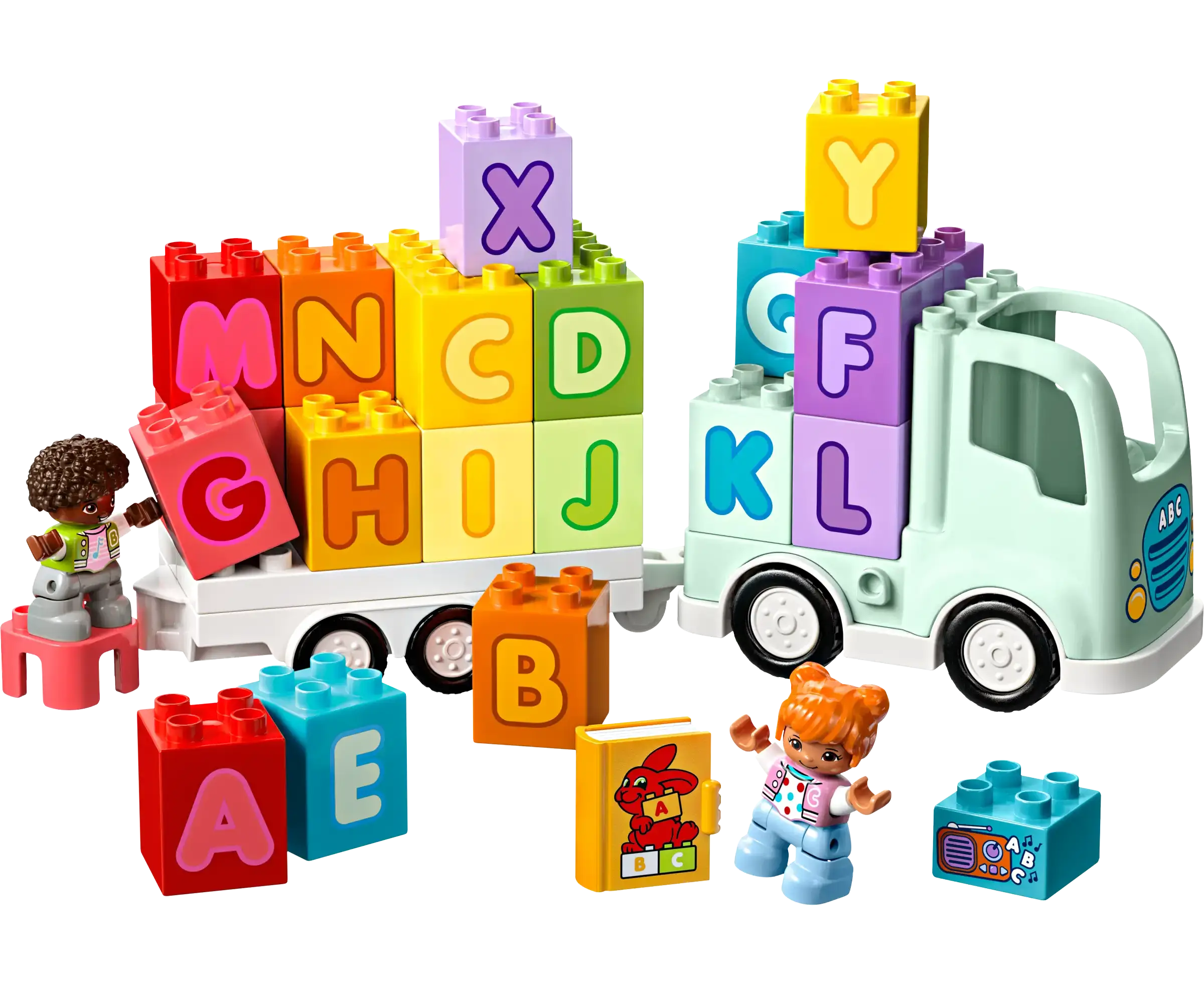 Offering hours of entertainment LEGOLEGO DUPLO 10421 ABC Trucks