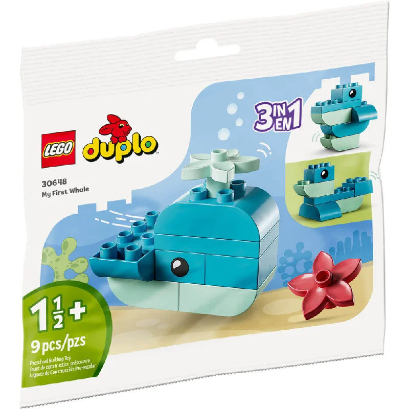 Reflecting popular cultures LEGO themesLEGO® DUPLO® My First Whale 9 Piece Building Set (30648) Reflecting popular cultures LEGO themesLEGO® DUPLO® My First Whale 9 Piece Building Set (30648)