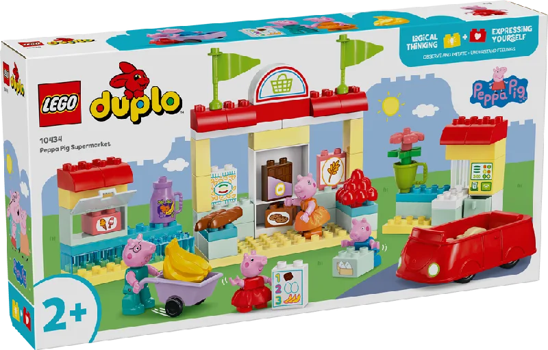 Promoting language development LEGOLEGO DUPLO Peppa Pig Supermarket 10434