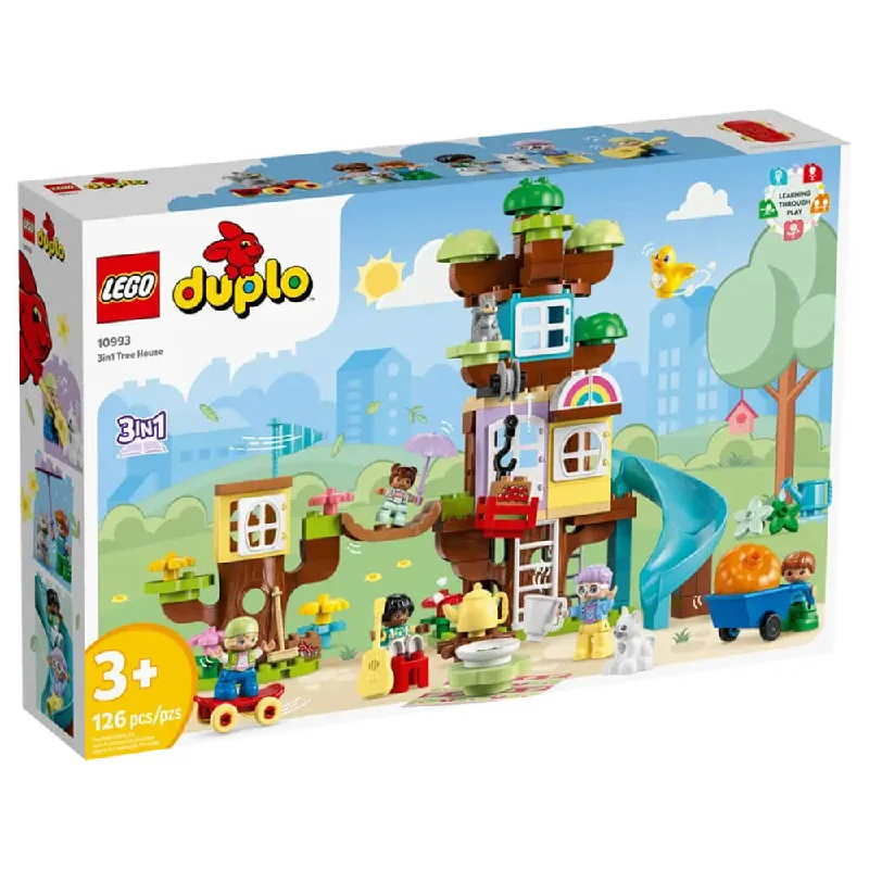 Perfect for both kids and adults LEGOLEGO® DUPLO® Town 3-in-1 Tree House 126 Piece Building Set (10993) Perfect for both kids and adults LEGOLEGO® DUPLO® Town 3-in-1 Tree House 126 Piece Building Set (10993)
