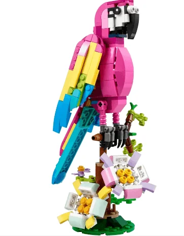 Lego Exotic Pink Parrot 3in1 creator 31144