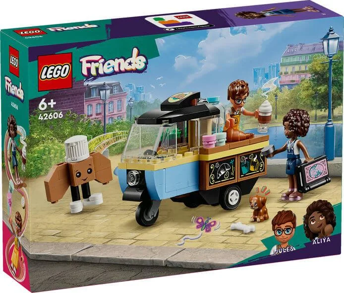 Stress-relieving LEGO buildingLego Friends 42606 Mobile Bakery Food Cart