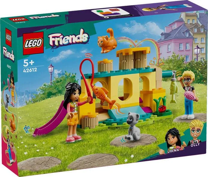 Seamlessly fitting LEGO connectionsLego Friends 42612 Cat Playground Adventure
