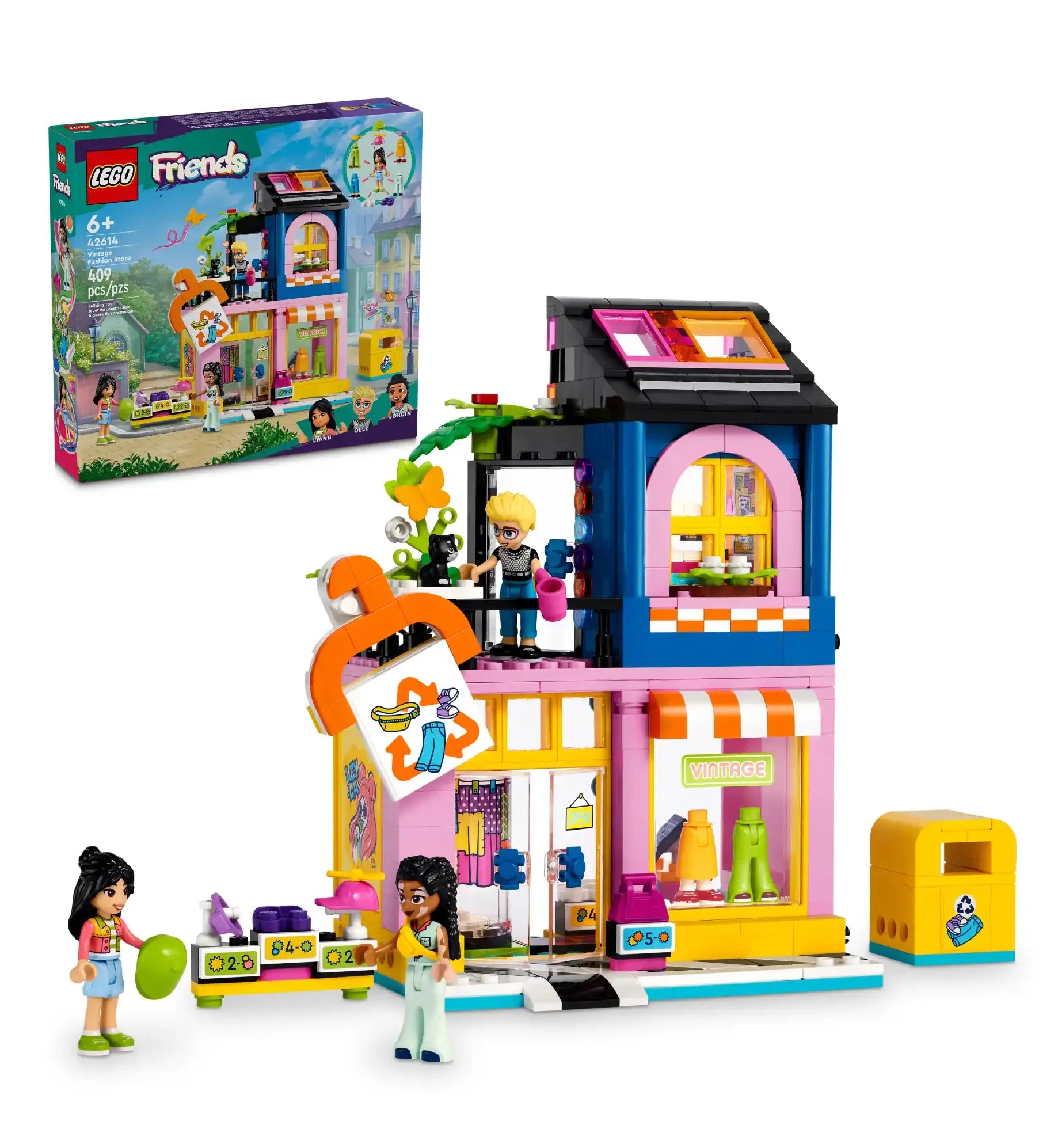 Promoting critical thinking LEGO challengesLEGO FRIENDS 42614 Vintage Fashion Store