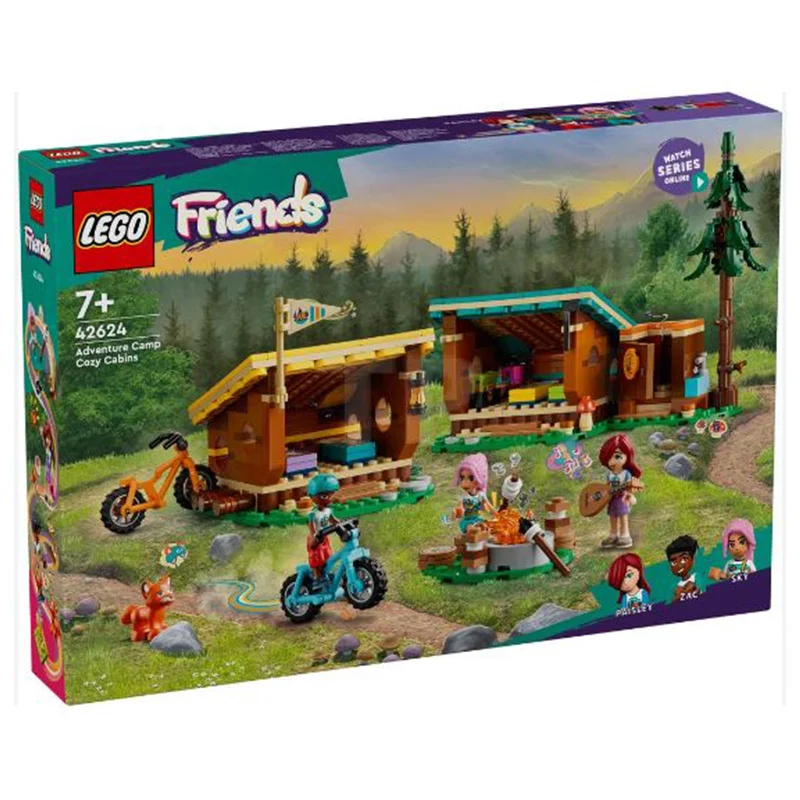 LEGO® Friends Adventure Camp Cozy Cabins Building Set 42624