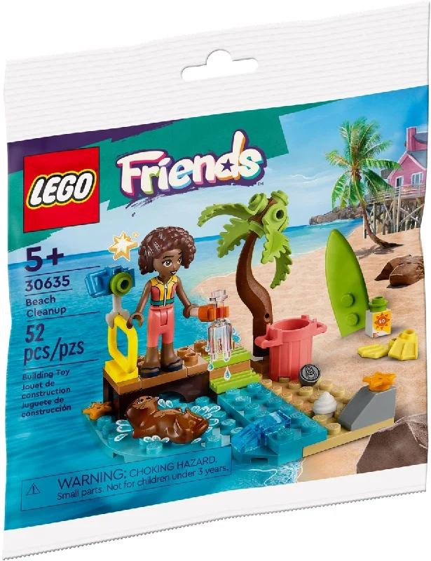 Inspiring problem-solving LEGO challengesLEGO Friends Beach Cleanup Polybag Set (30635) Inspiring problem-solving LEGO challengesLEGO Friends Beach Cleanup Polybag Set (30635)