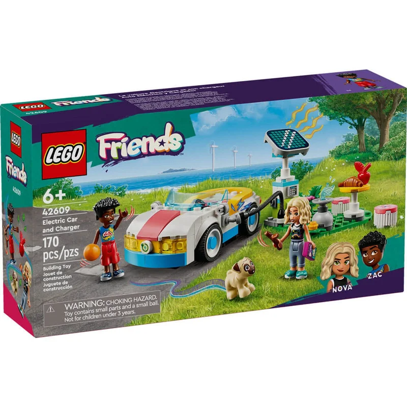 LEGO® Friends Electric Car And Charger Building Set 42609