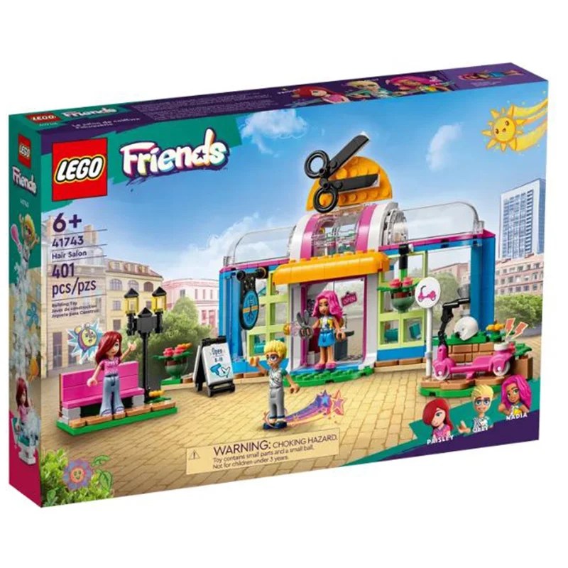Creatively inspiring LEGOLEGO® Friends Hair Salon Building Set 41743