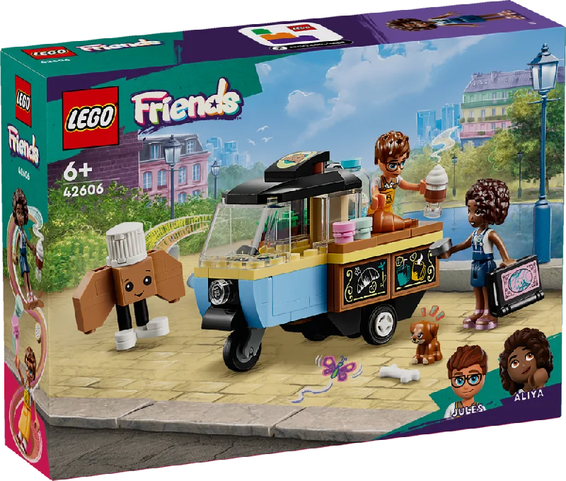 Facilitating collaborative play LEGOLEGO Friends Mobile Bakery Food Cart 42606