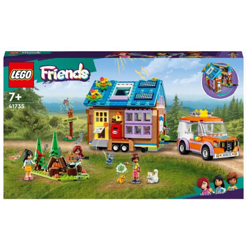 Offering hours of entertainment LEGOLEGO® Friends Mobile Tiny House Building Set 41735 Offering hours of entertainment LEGOLEGO® Friends Mobile Tiny House Building Set 41735